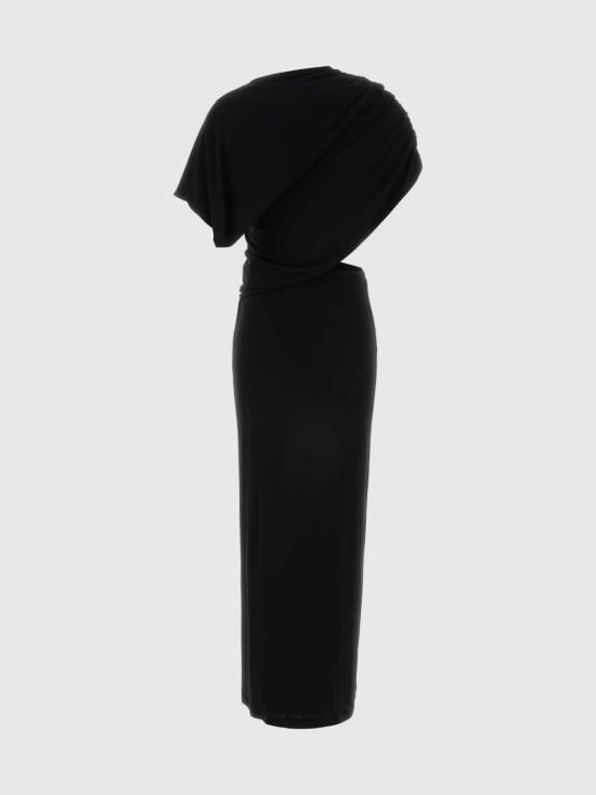 26SS 알베르타 페레티 롱 원피스 04380124 0555 Black - ALBERTA FERRETTI