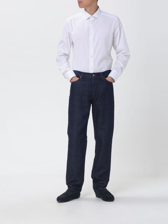 26SS 에르메네질도제냐 데님 팬츠 UHIJ4A3CITY 101 Navy - ERMENEGILDO ZEGNA