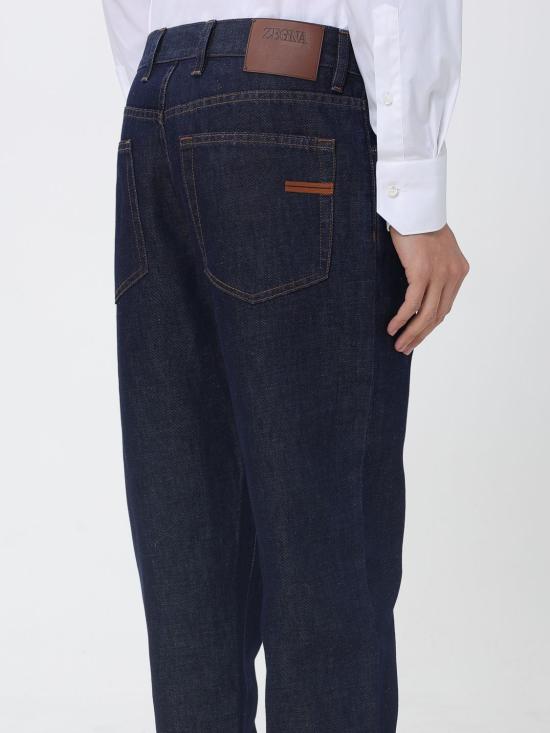 26SS 에르메네질도제냐 데님 팬츠 UHIJ4A3CITY 101 Navy - ERMENEGILDO ZEGNA