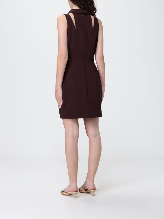 26SS 엘리자베타프랜치 숏 원피스 AB92461E2 644 Cocoa - ELISABETTA FRANCHI