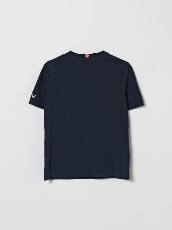 26SS [키즈] 세인트바쓰 티셔츠 DNV0001 01956L Blue - MC2 SAINT BARTH