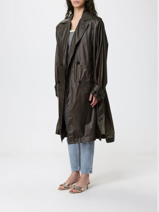 26SS 생로랑 코트 866088YZ9GI 3217 Green - SAINT LAURENT