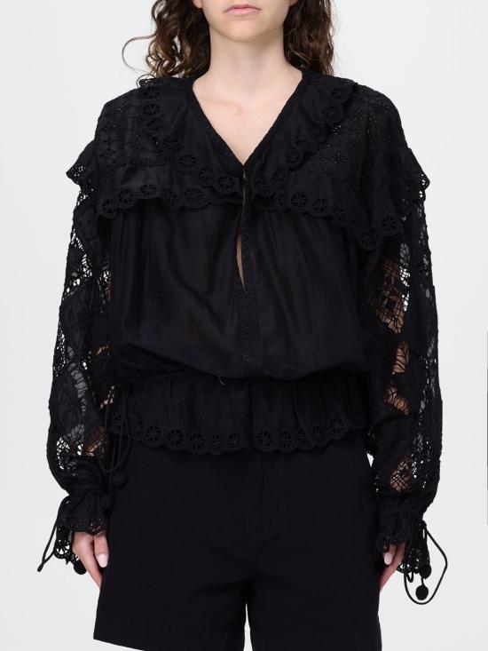 26SS 이자벨마랑 블라우스 HT0886FAD2J17I O1BK Black