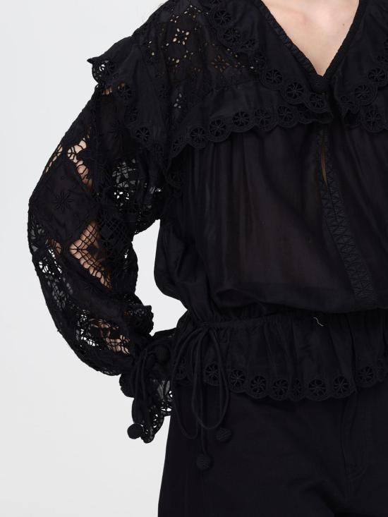 26SS 이자벨마랑 블라우스 HT0886FAD2J17I O1BK Black - ISABEL MARANT