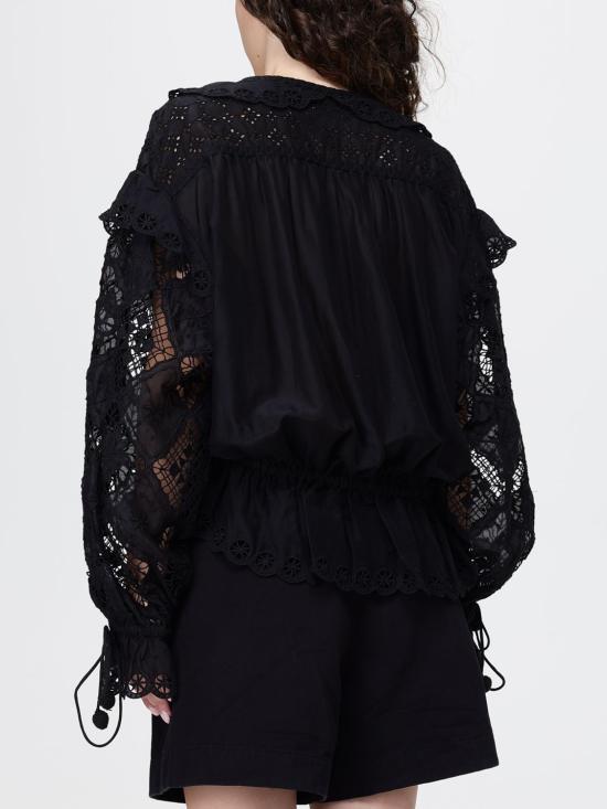 26SS 이자벨마랑 블라우스 HT0886FAD2J17I O1BK Black - ISABEL MARANT