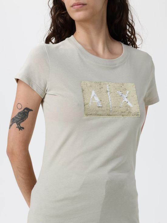 26SS 알마니 반팔 티셔츠 8NYTDLYJ73Z U6275 Sand - ARMANI