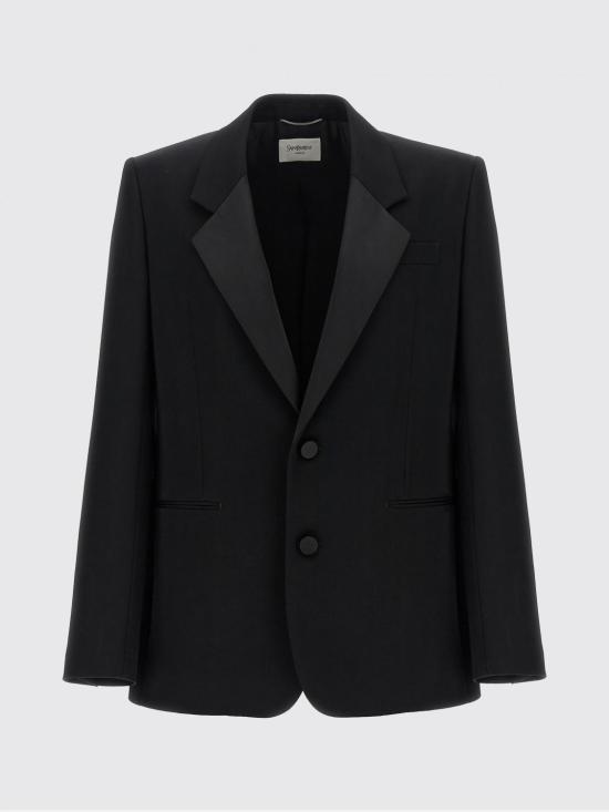 26SS 생로랑 수트 자켓 859869Y7E63 1000 Black - SAINT LAURENT