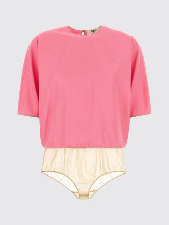 26SS 펜디 반팔 티셔츠 FS8344AW9B F1W0E Pink - FENDI