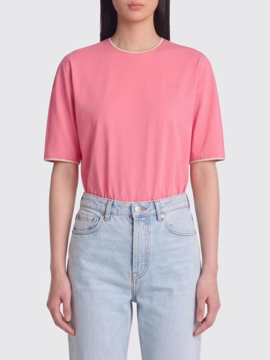 26SS 펜디 반팔 티셔츠 FS8344AW9B F1W0E Pink