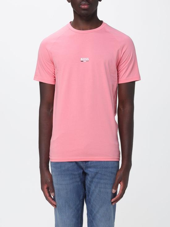 26SS 보스 반팔 티셔츠 50517970 685 Pink