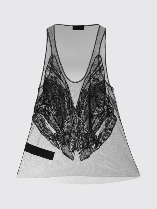 26SS 엘리자베타프랜치 긴팔 티셔츠 RT06J62E2 110 Black - ELISABETTA FRANCHI