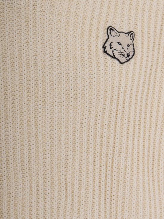 26SS 메종키츠네 폴로 티셔츠 QM00202KT1189 0431 Cream - MAISON KITSUNE