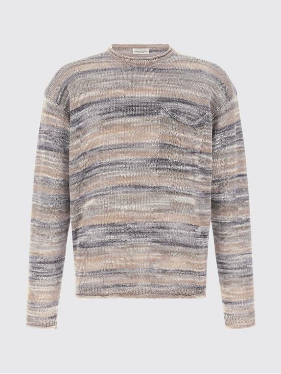 26SS 로베르토 콜리나 스웨터 261MYA39001 18 Grey - ROBERTO COLLINA