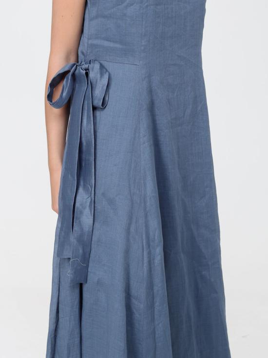 26SS 에스막스마라 롱 원피스 2619221113600 016 Gnawed Blue - 'S MAX MARA