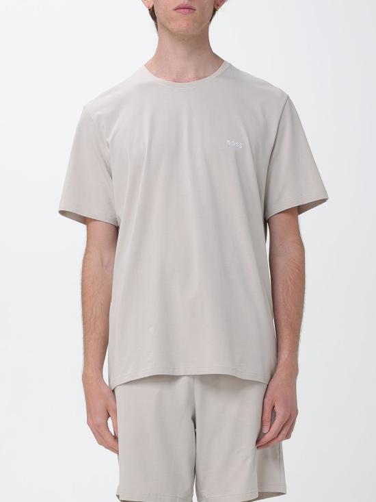 26SS 보스 반팔 티셔츠 50515312 075 Grey