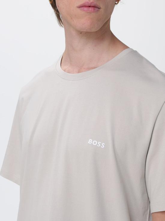 26SS 보스 반팔 티셔츠 50515312 075 Grey - BOSS