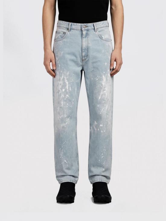 26SS MM6 메종마르지엘라 데님 팬츠 SH2LA0054M30055 966 Gnawed Blue