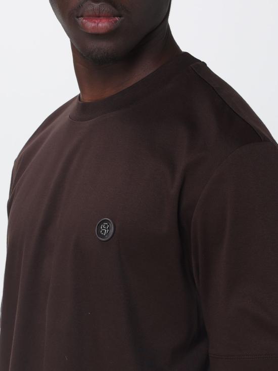 26SS 보스 반팔 티셔츠 50555844 207 Brown - BOSS