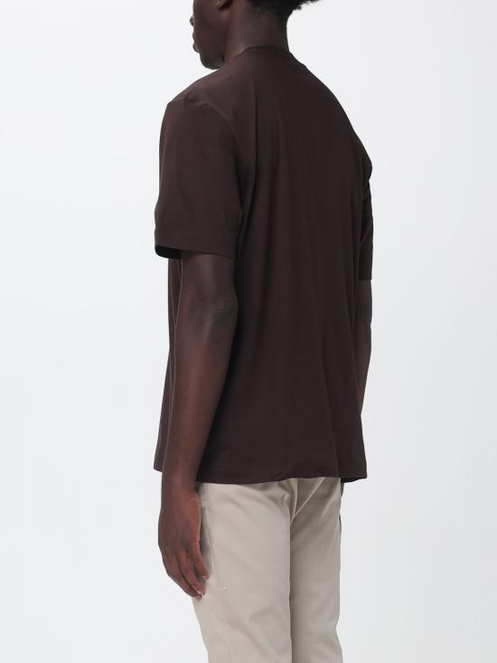 26SS 보스 반팔 티셔츠 50555844 207 Brown - BOSS