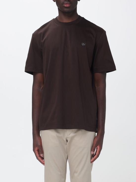 26SS 보스 반팔 티셔츠 50555844 207 Brown