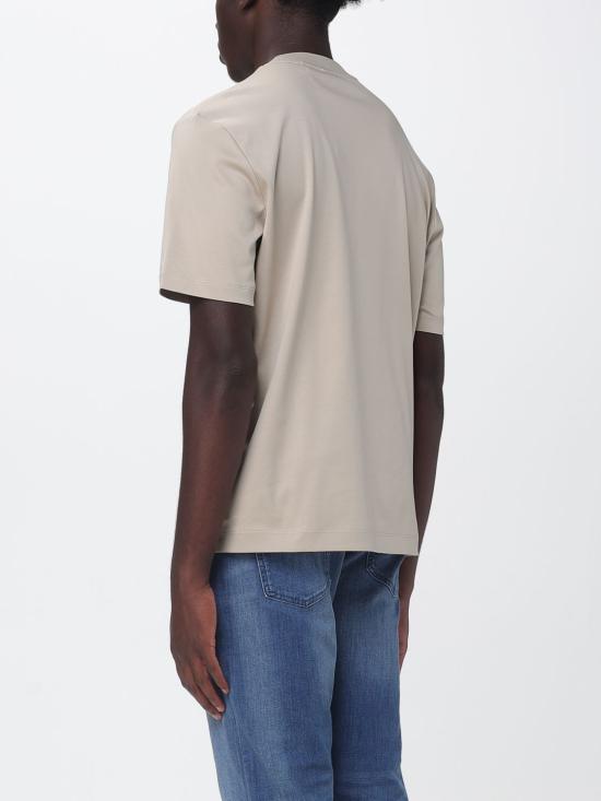 26SS 보스 반팔 티셔츠 50555844 286 Beige - BOSS