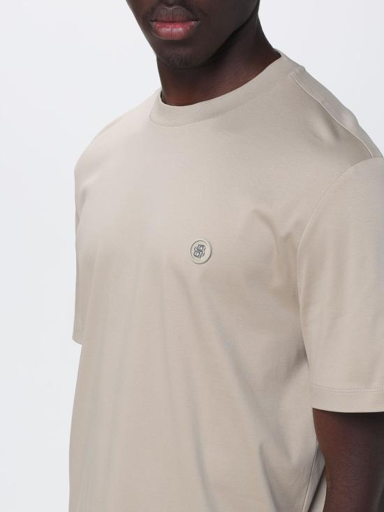 26SS 보스 반팔 티셔츠 50555844 286 Beige - BOSS