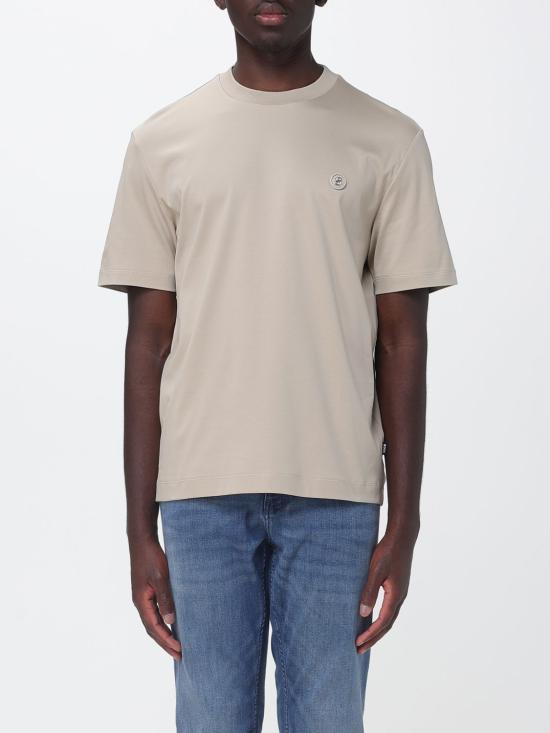 26SS 보스 반팔 티셔츠 50555844 286 Beige