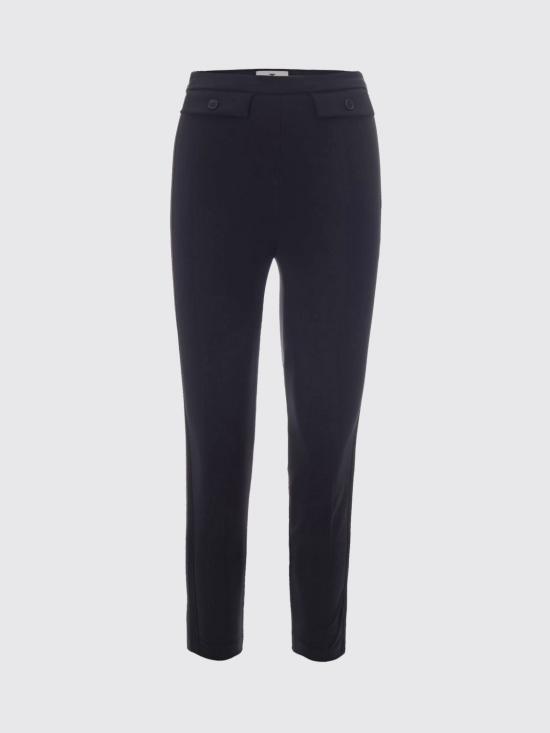 26SS 엘리자베타프랜치 스트레이트 팬츠 PA18562E2 110 Black - ELISABETTA FRANCHI