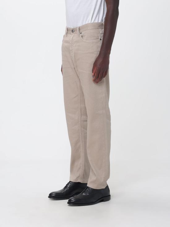 26SS 에르메네질도제냐 스트레이트 팬츠 508UHP16A3 N02 Camel - ERMENEGILDO ZEGNA
