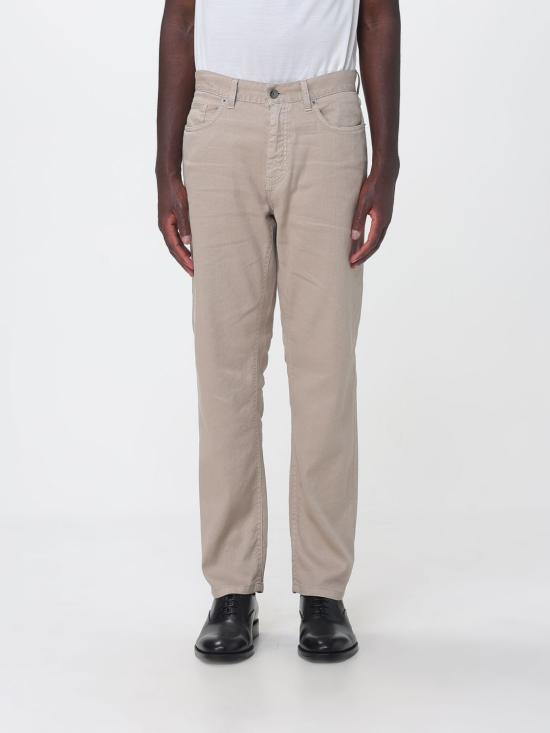 26SS 에르메네질도제냐 스트레이트 팬츠 508UHP16A3 N02 Camel
