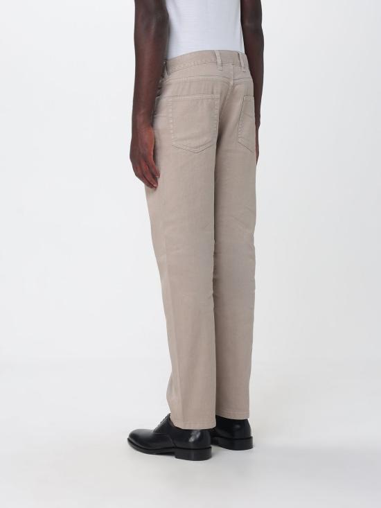 26SS 에르메네질도제냐 스트레이트 팬츠 508UHP16A3 N02 Camel - ERMENEGILDO ZEGNA