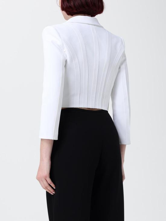26SS 엘리자베타프랜치 자켓 GI22261E2 360 Ivory - ELISABETTA FRANCHI