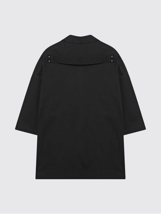 26SS 릭 오웬스 반팔 셔츠 RU01F2298TE 09 Black - RICK OWENS
