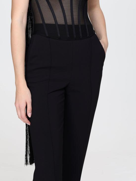 26SS 엘리자베타프랜치 긴팔 티셔츠 TO06563E2 110 Black - ELISABETTA FRANCHI