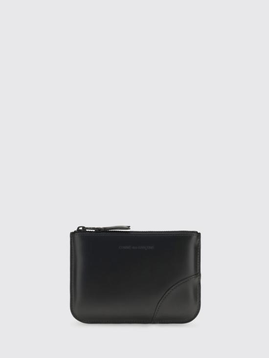 26SS 꼼데가르송 클래식 레더 라인 파우치 SA8100VB BLK Black