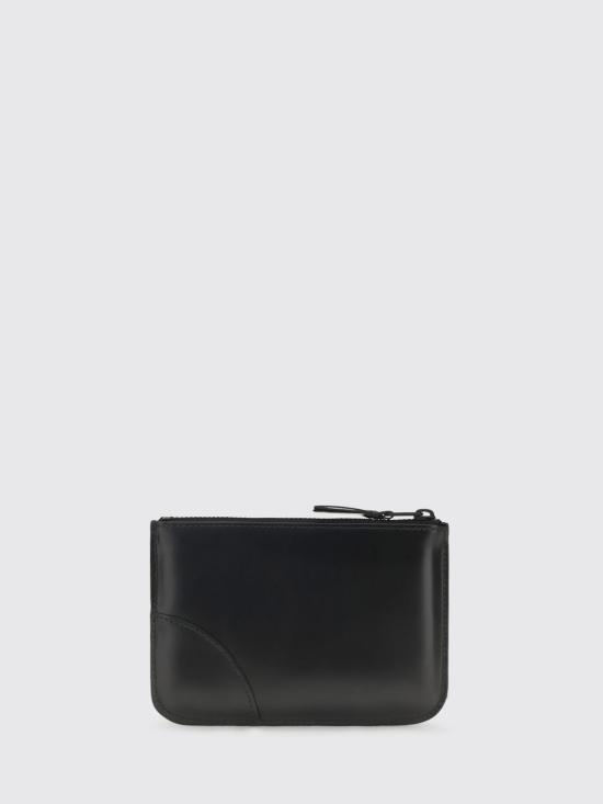 26SS 꼼데가르송 클래식 레더 라인 파우치 SA8100VB BLK Black - COMME DES GARCONS