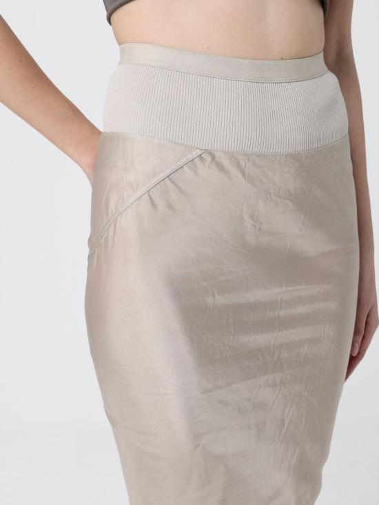 26SS 릭 오웬스 스커트 RP01F6381N1 38 Beige - RICK OWENS