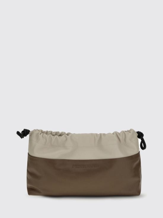 26SS 피에르하디 클러치/파우치 VV09N CAMELOFFWH Camel