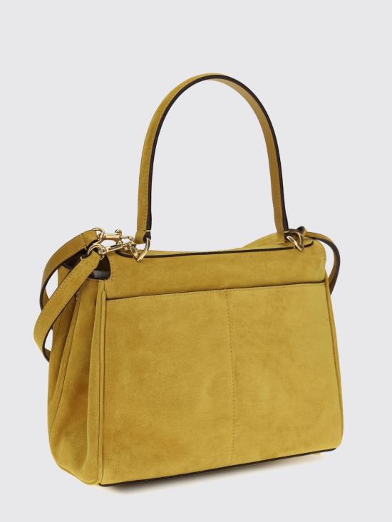 26SS 발렌시아가 로데오 스웨이드 스몰 토트백 7897792ACKO 7016 Yellow - BALENCIAGA