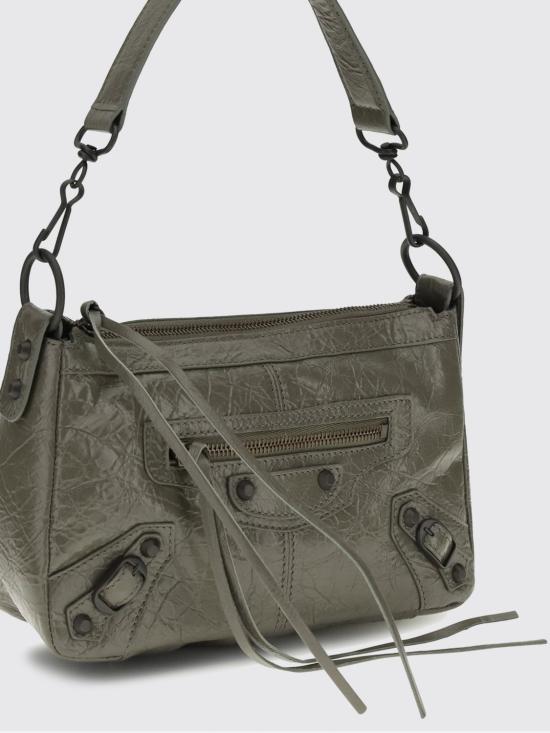 26SS 발렌시아가 르 시티 모토 미니백 8661222ABEK 3258 Military - BALENCIAGA