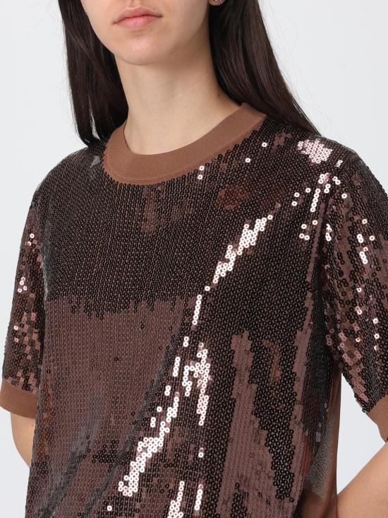 26SS 리우조 스웨터 WA6216MA68R L9052 Biscuit - LIU JO