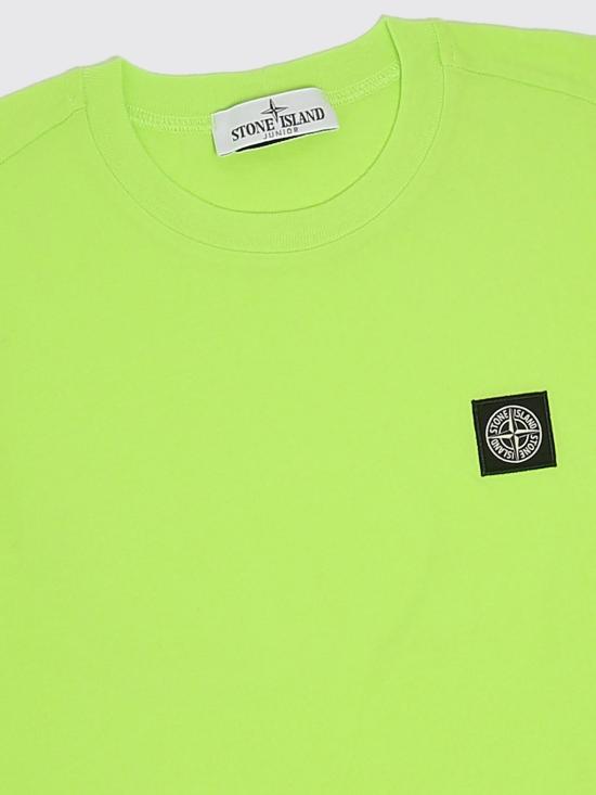 26SS [키즈] 스톤 아일랜드 티셔츠 2100002S0047 V005F Green - STONE ISLAND