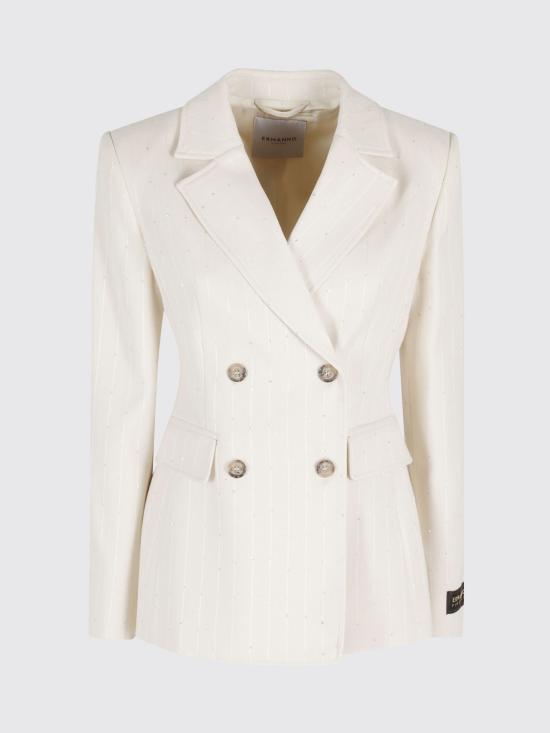 26SS 에르마노 피렌제 수트 자켓 D48EI017E5A 30 Cream - ERMANNO FIRENZE
