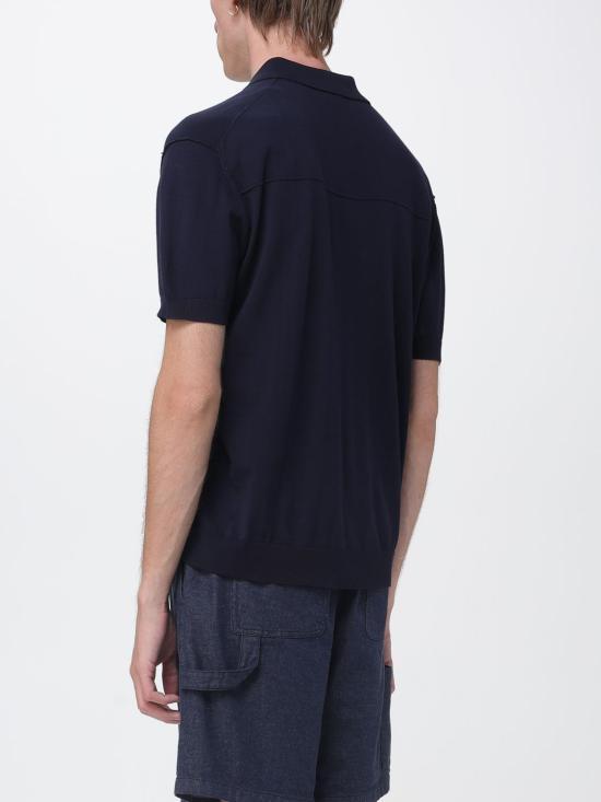 26SS 파올로페코라 폴로 티셔츠 O0210496 6001 Indigo - PAOLO PECORA