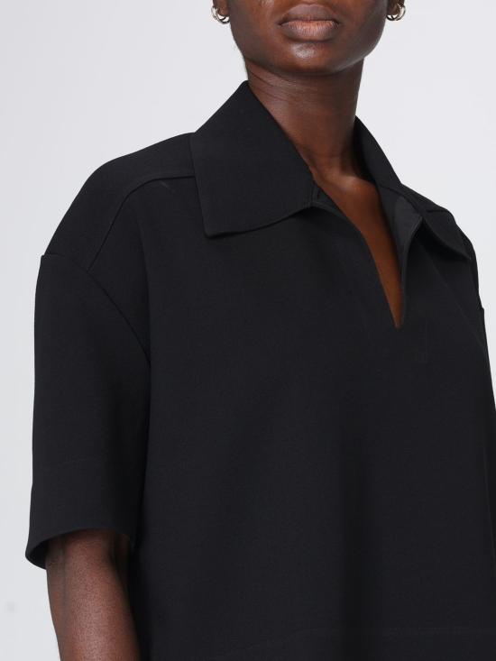26SS 질샌더 폴로 티셔츠 J02GL0108J20340 001 Black - JIL SANDER