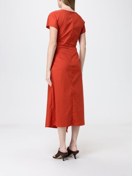 26SS 리비아나 콘티 롱 원피스 L6SK47 D93 1 Orange - LIVIANA CONTI
