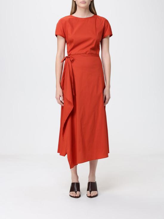 26SS 리비아나 콘티 롱 원피스 L6SK47 D93 1 Orange