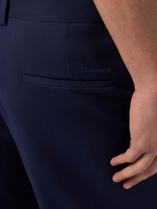 26SS 빌리어네어 스트레이트 팬츠 BAFCMRT1660BTE025N 24 Navy - BILLIONAIRE