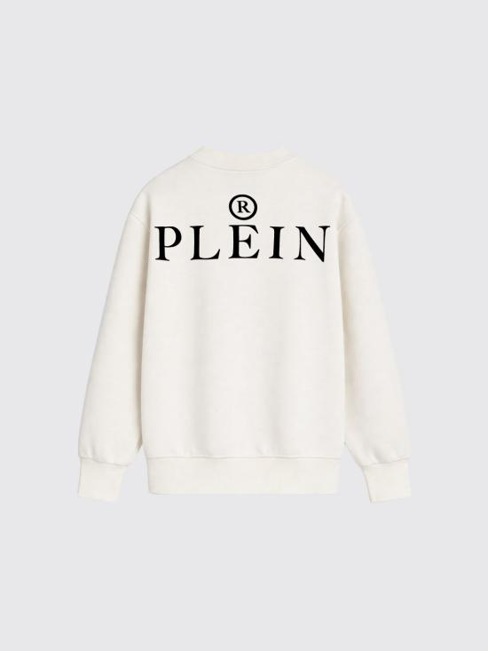 26SS [키즈] 필립 플레인 풀오버 S6PHJBSW042 002 Beige - PHILIPP PLEIN
