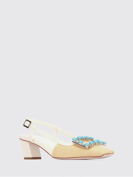 26SS 로저비비에 힐/펌프스 RVW00645160L19 J19 Cream - ROGER VIVIER